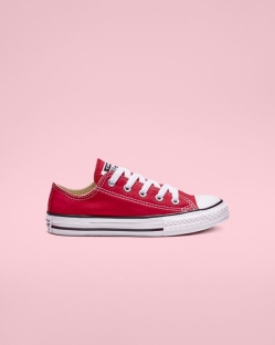 Converse Chuck Taylor All Star Fiu Rövidszárú Piros | HDLVGNQ-HU